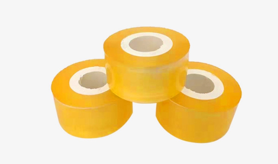 Electrostatic Mini Stretch Wrap PVC OD 65mm Cling Film Roll For Wire Cable