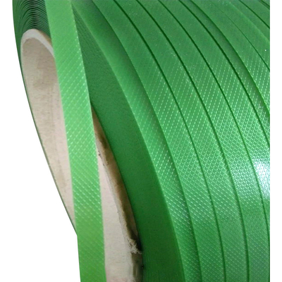 Embossed PP Strap Roll High Tension Green Plastic Strapping Band 12.7mm Width 20kg